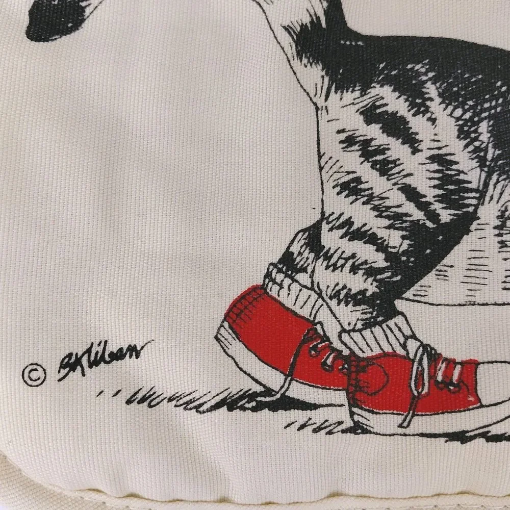 Kliban Cat Potholder 1970s Nostalgia Tabby Sneakers Vtg Rare
